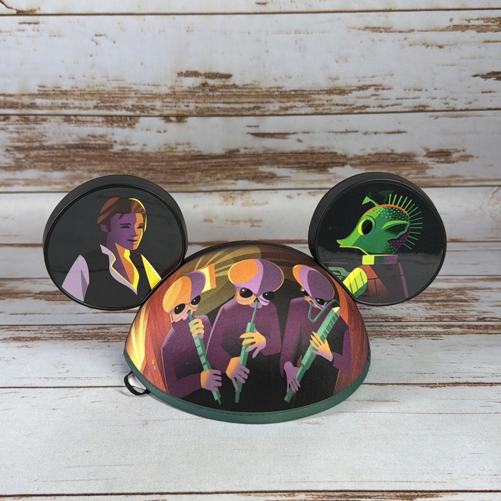 NWT Disney Parks Jeff Granito Star Wars Mickey Ear Hat Collectible